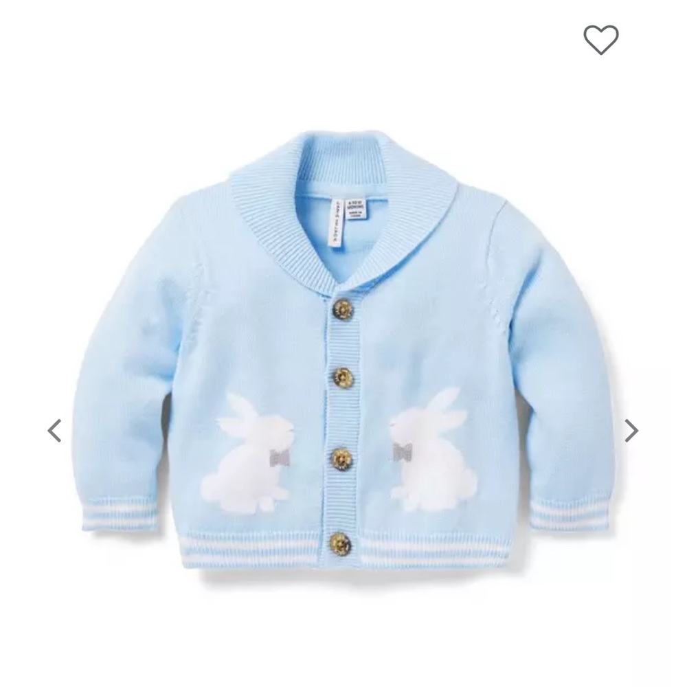 Janie & Jack Bunny Cardigan